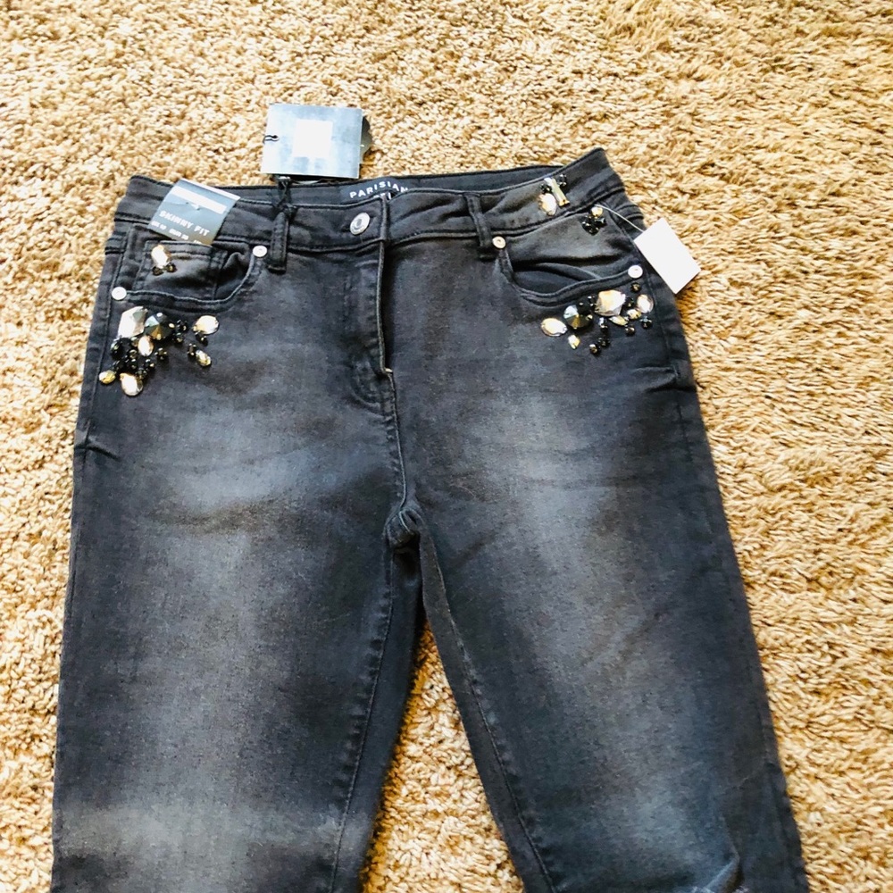 Embellished jeans